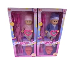 MUÑECA CUFAN COCHE BEBE